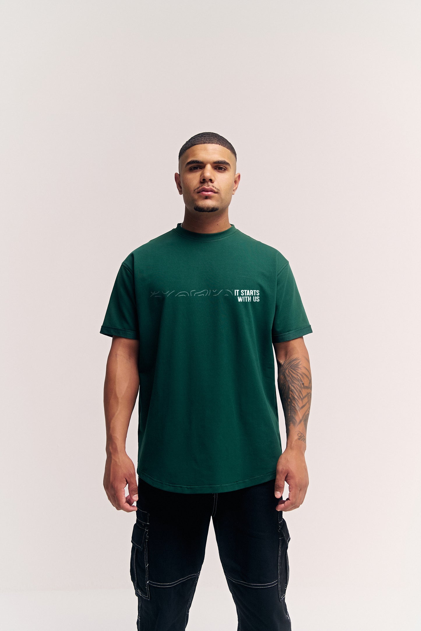 It Starts With Us | Green | Regular Fit