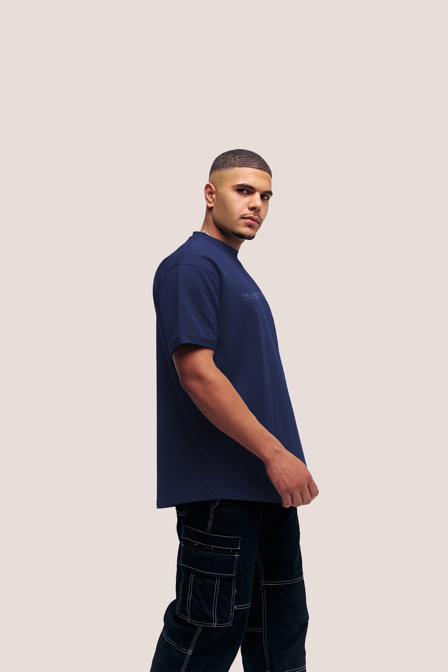 It Starts With Us | Navy Blue | Regular Fit