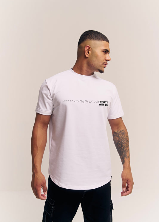 It Starts With Us | White | Regular Fit